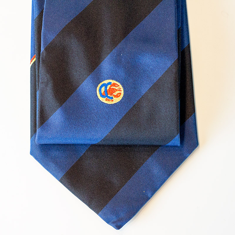CC-Club Clubkrawatte blau-schwarz