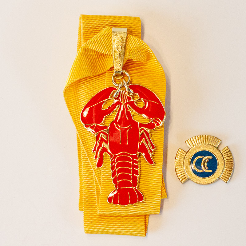 CC-Club Orden CdC am Halsband